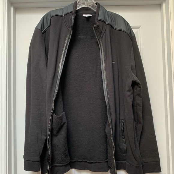 🎉HP🎉 Men’s Calvin Klein Black Jacket Sz 2XL - Picture 2 of 5